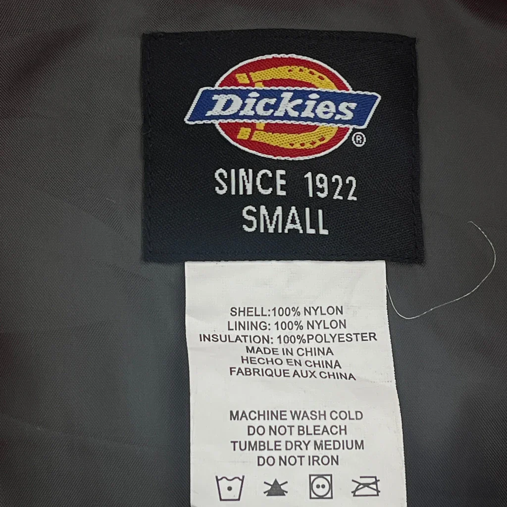 Dickies Vest - Small Red Nylon - Image 3