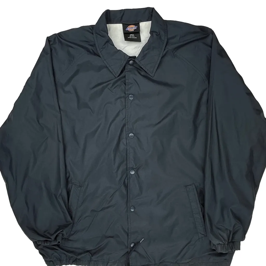 Dickies Windbreaker - Large Black Polyester - Image 4