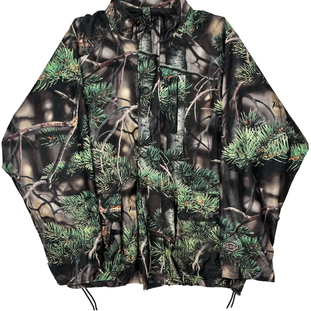 Dickies Camo Workwear Windbreaker - XL Multicoloured Polyester - Image 5