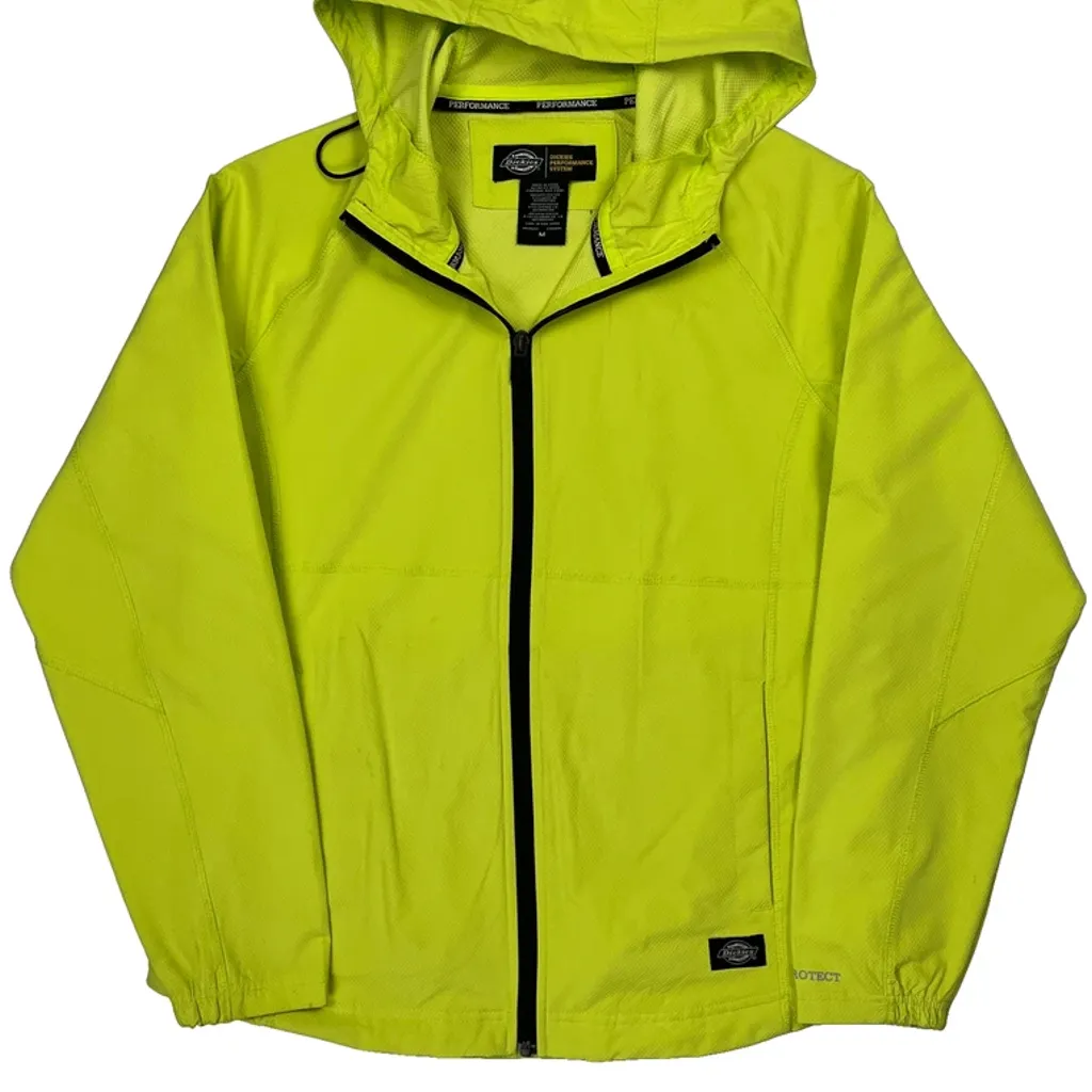 Dickies Windbreaker - Medium Yellow Polyester - Image 4
