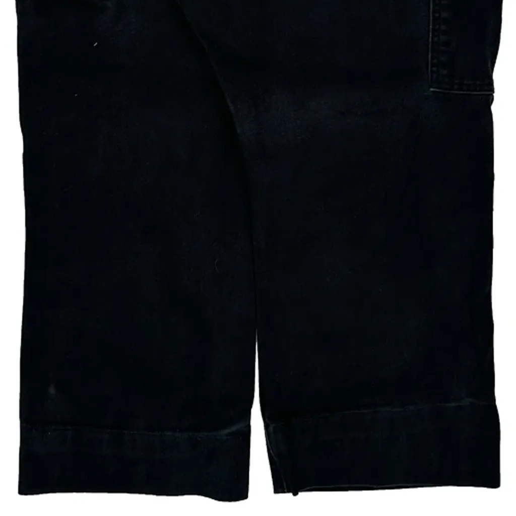 Die Hard Carpenter Trousers - 36W 25L Black Cotton - Image 8