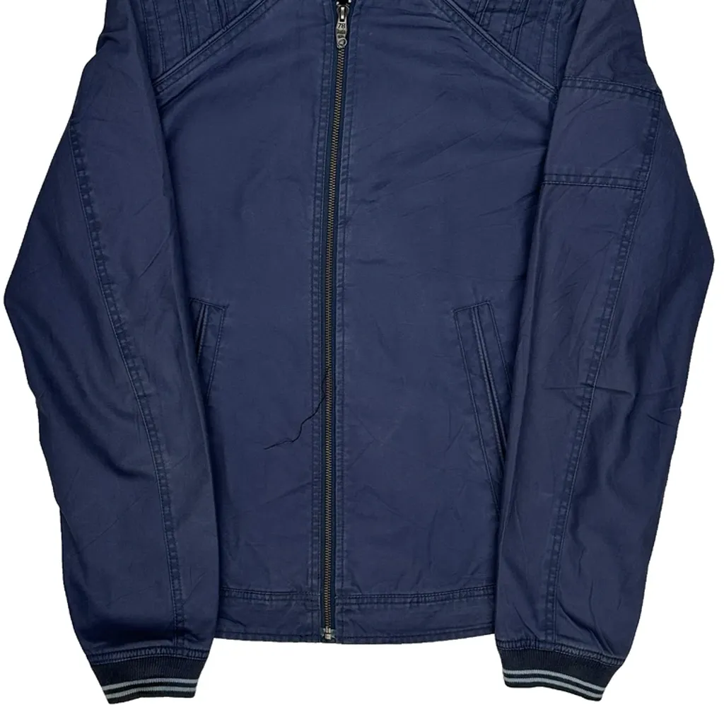 Diesel Bomber Jacket - Medium Blue Cotton - Image 4