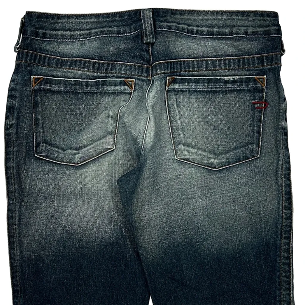 Diesel Denim Shorts - 34W 11L Dark Wash Denim - Image 8