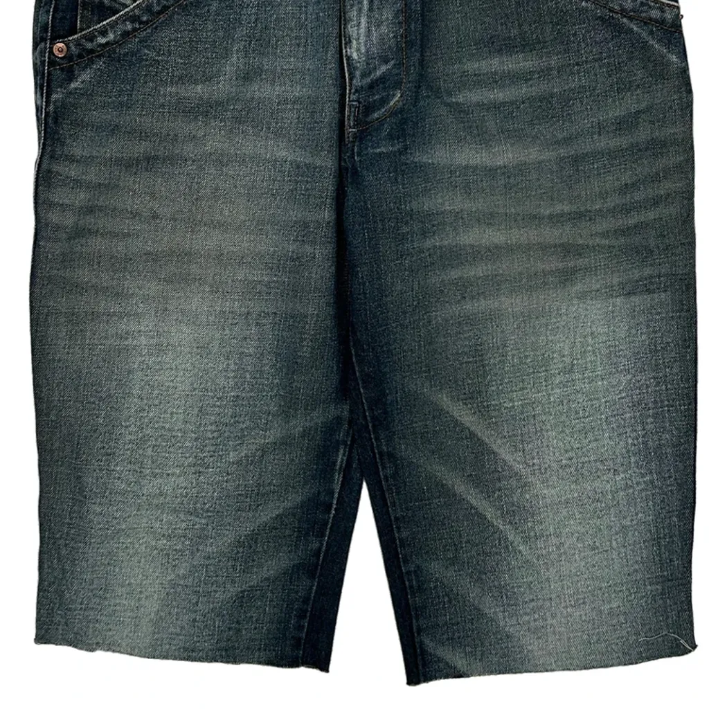 Diesel Denim Shorts - 34W 11L Dark Wash Denim - Image 9