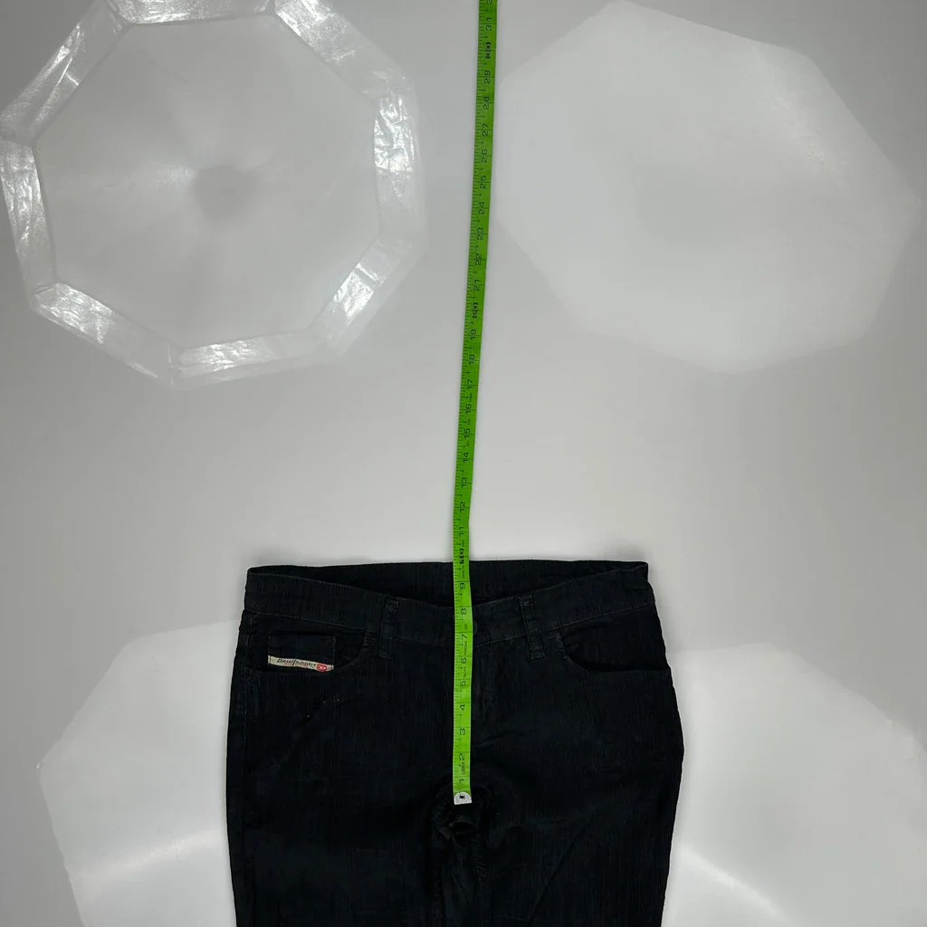 Diesel Jeans - 30W 32L Black Cotton - Image 4