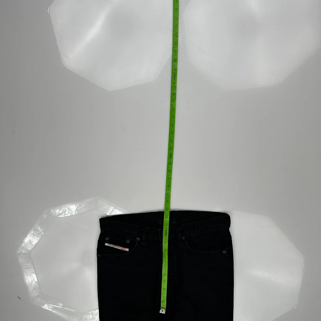 Diesel Jeans - 33W 31L Black Cotton - Image 4