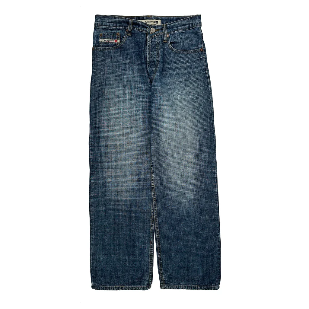 Diesel Baggy Jeans - 30W 30L Blue Denim - Image 2