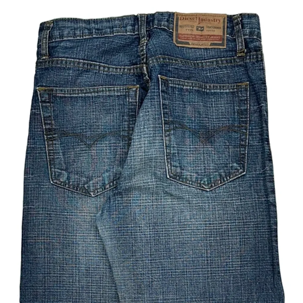 Diesel Baggy Jeans - 30W 30L Blue Denim - Image 7