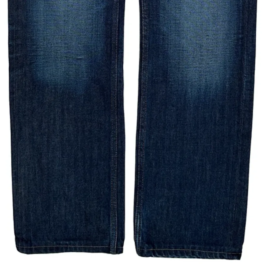 Diesel Relaxed Straight Jeans - 32W 30L Blue Denim - Image 10