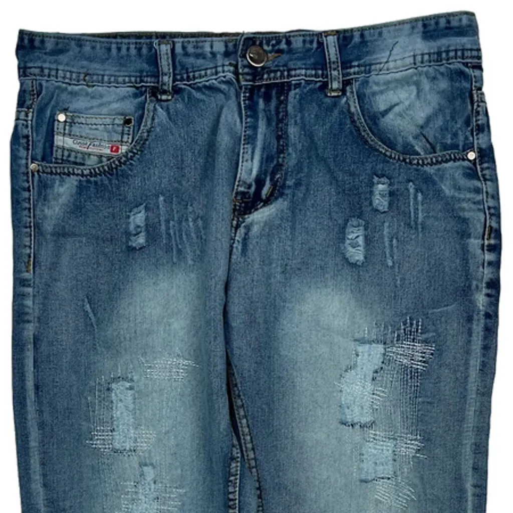 Diesel Jeans - 34W 30L Blue Cotton Blend - Image 10