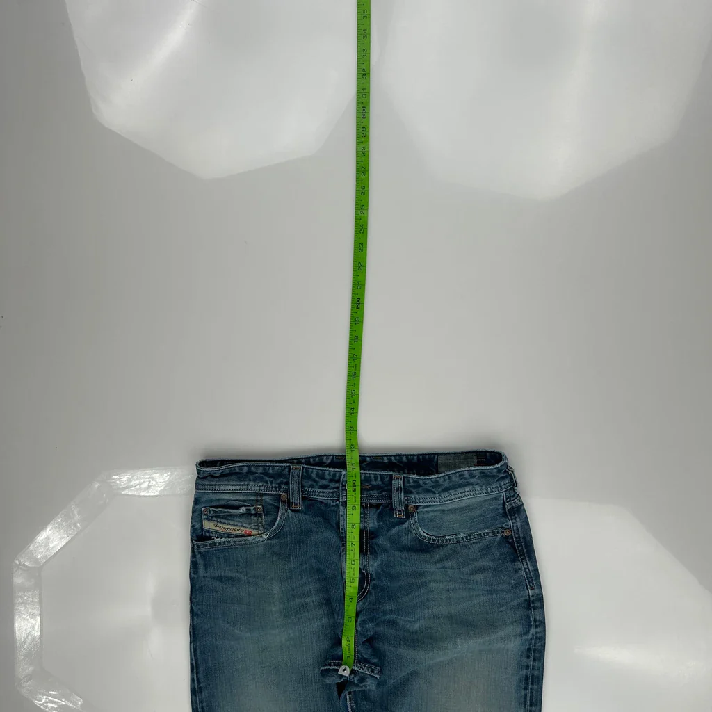Diesel Jeans - 34W 32L Blue Cotton - Image 4
