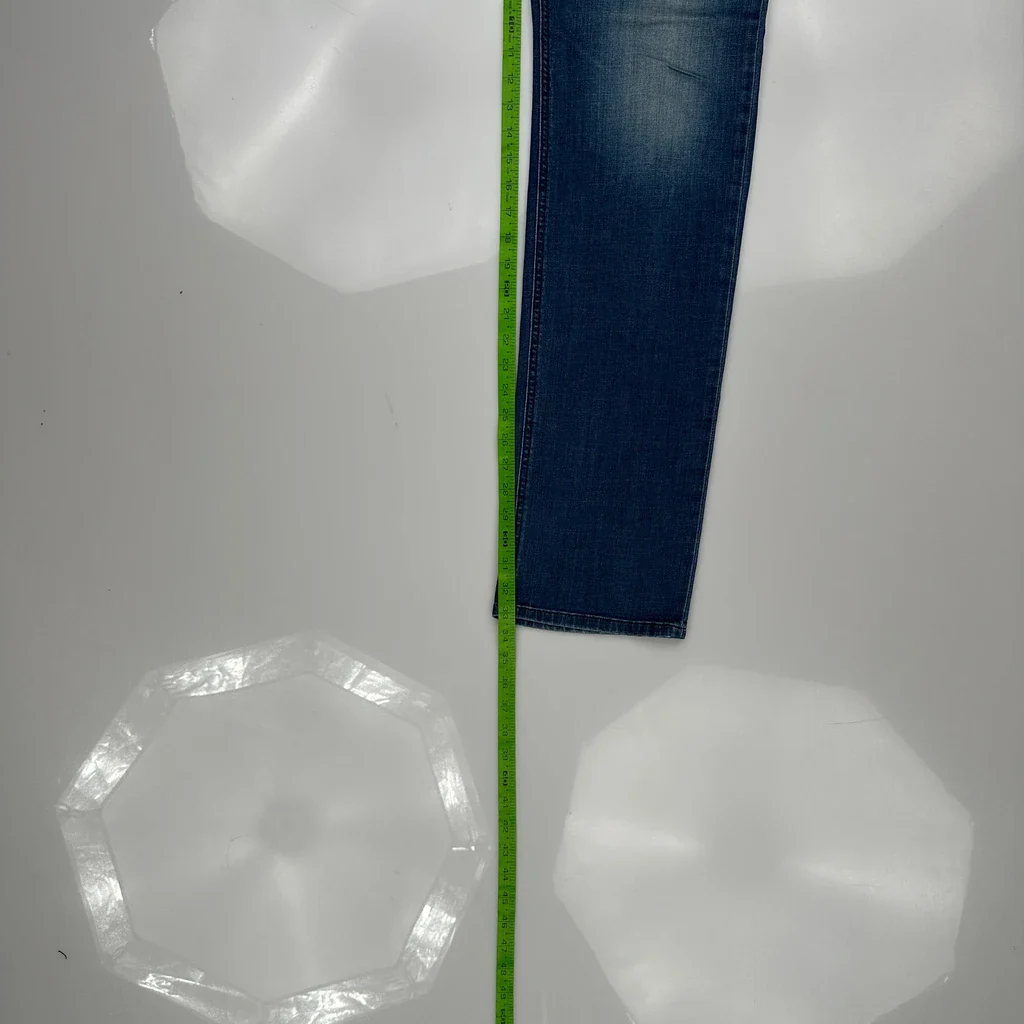 Diesel Slim Jeans - 35W 32L Blue Cotton - Image 5