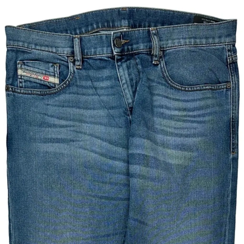 Diesel Slim Fit Jeans - 35W 30L Blue Cotton - Image 10