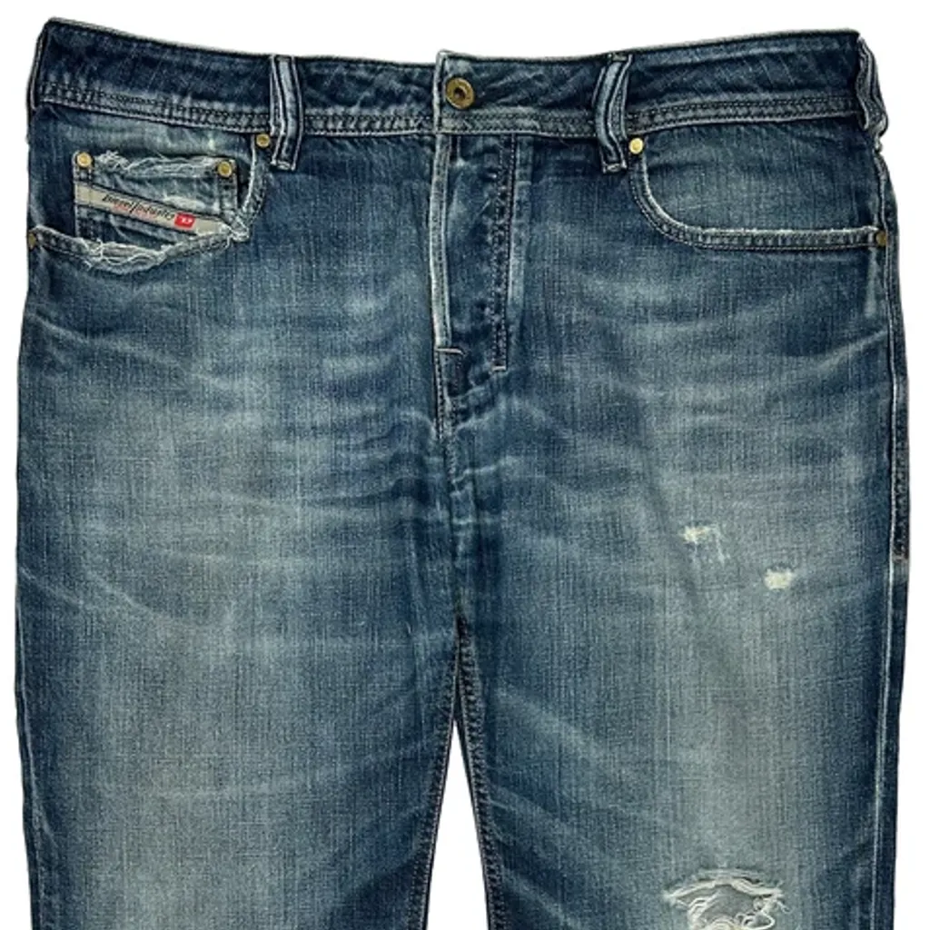 Diesel Jeans - 35W 31L Blue Cotton - Image 10