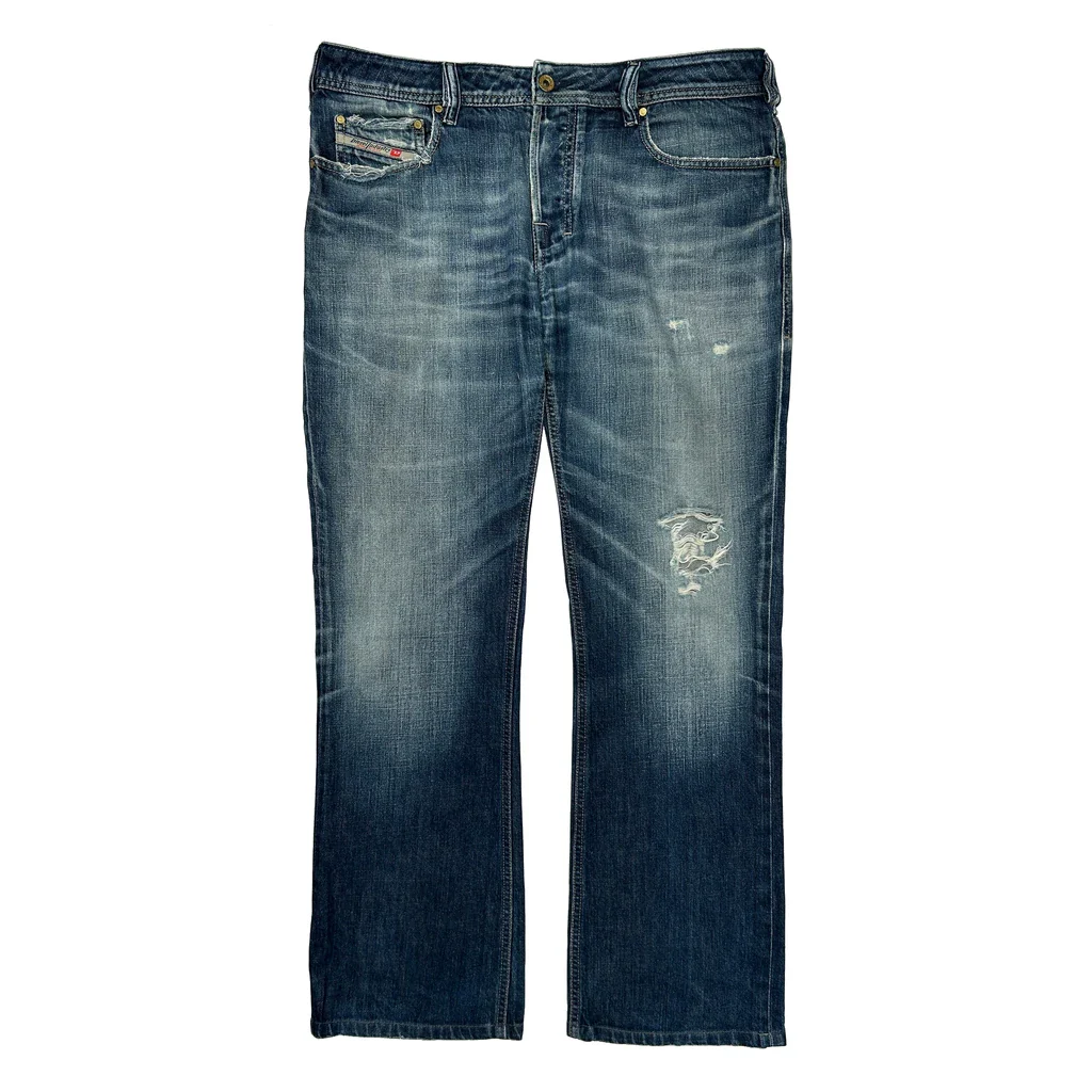 Diesel Jeans - 35W 31L Blue Cotton - Image 2