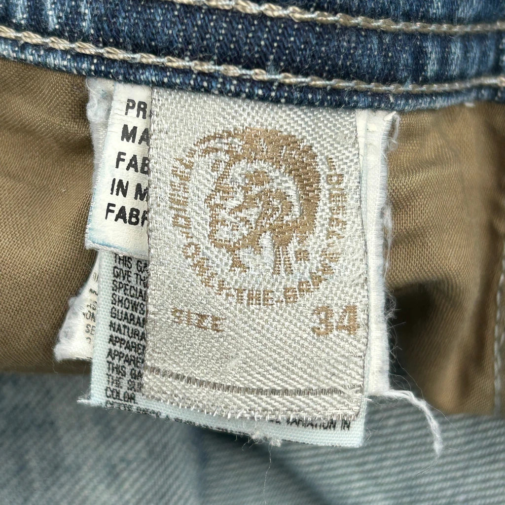 Diesel Jeans - 35W 31L Blue Cotton - Image 6