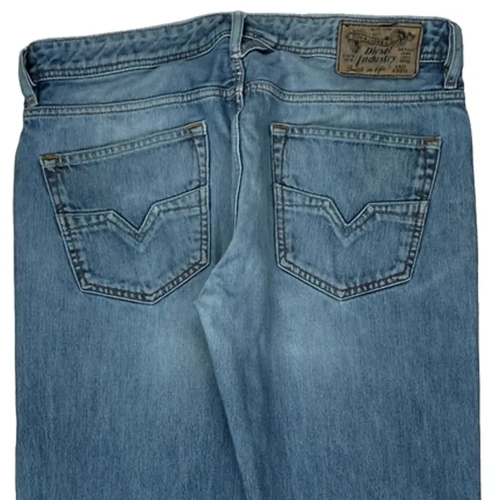 Diesel Jeans - 36W 34L Light Wash Cotton - Image 8