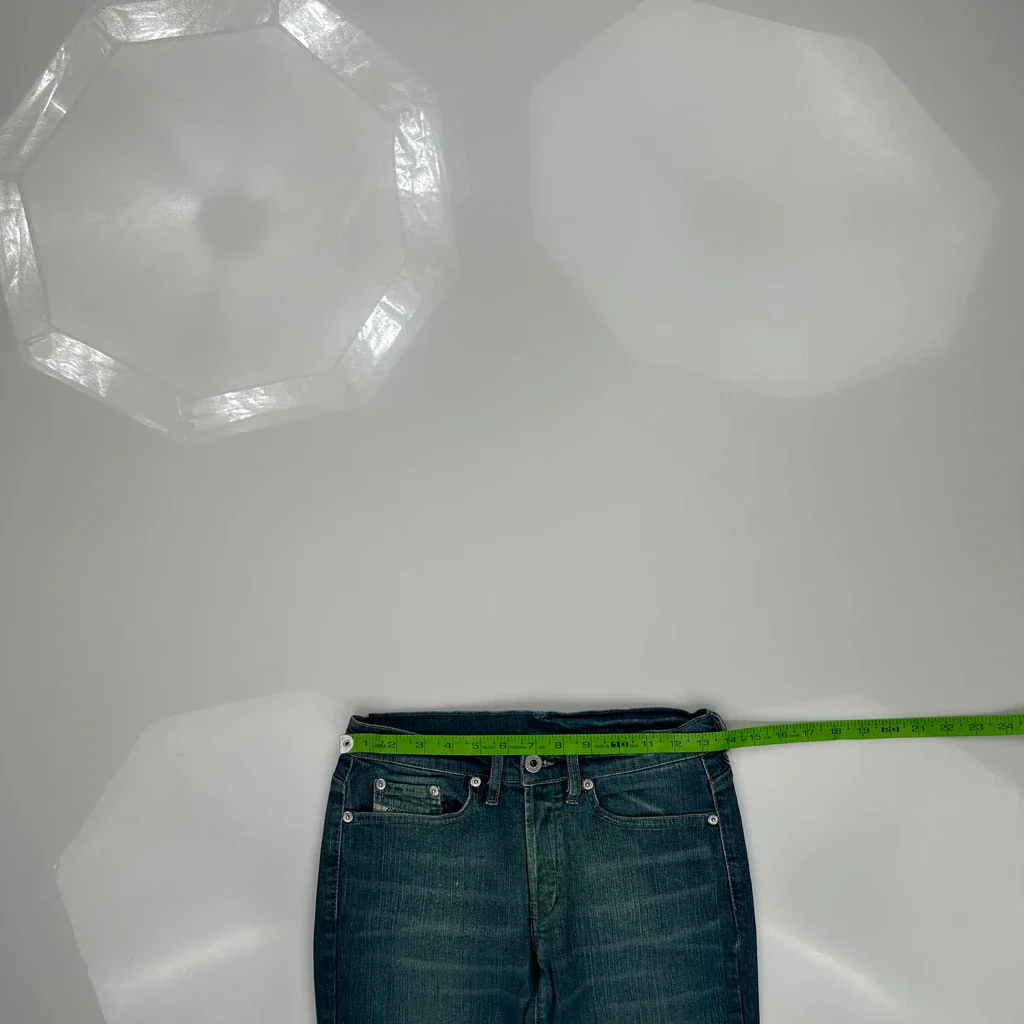 Diesel Boot Cut Jeans - 27W UK 6 Blue Denim - Image 3