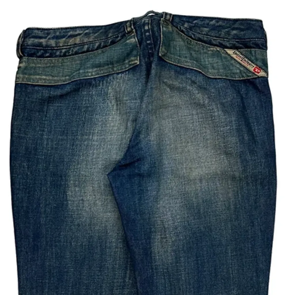 Diesel Boot Cut Jeans - 28W UK 6 Blue Denim - Image 8