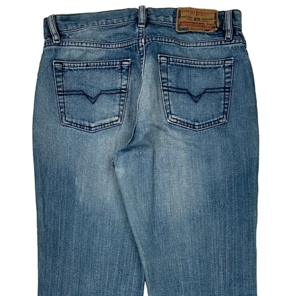 Diesel Boot Cut Jeans - 28W UK 8 Blue Denim - Image 7