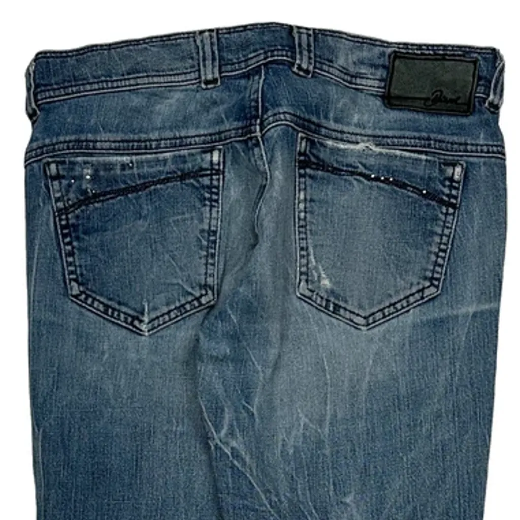 Diesel Boot Cut Jeans - 30W UK 8 Blue Cotton - Image 7
