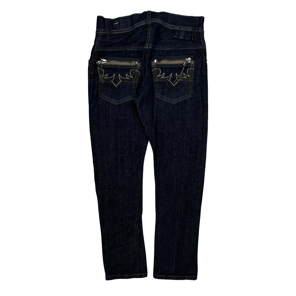 Diesel Slim Fit Jeans - 28W UK 6 Dark Wash Cotton