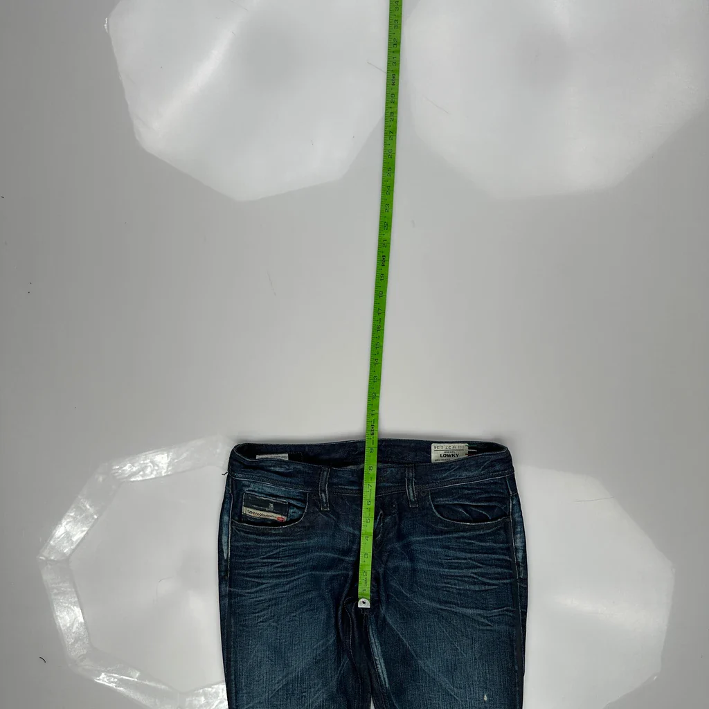 Diesel Slim Fit Jeans - 32W UK 10 Dark Wash Denim - Image 4