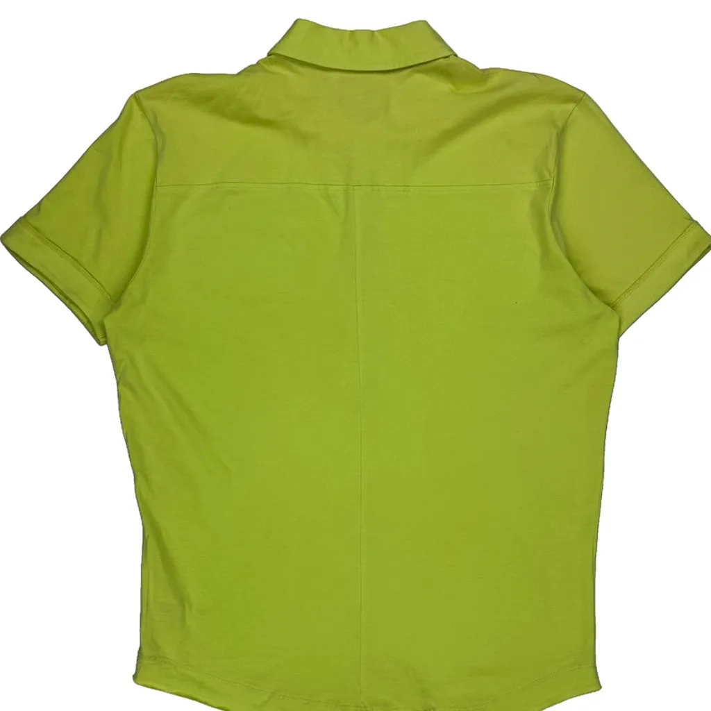 Diesel Polo Shirt - Large Green Cotton - Image 7