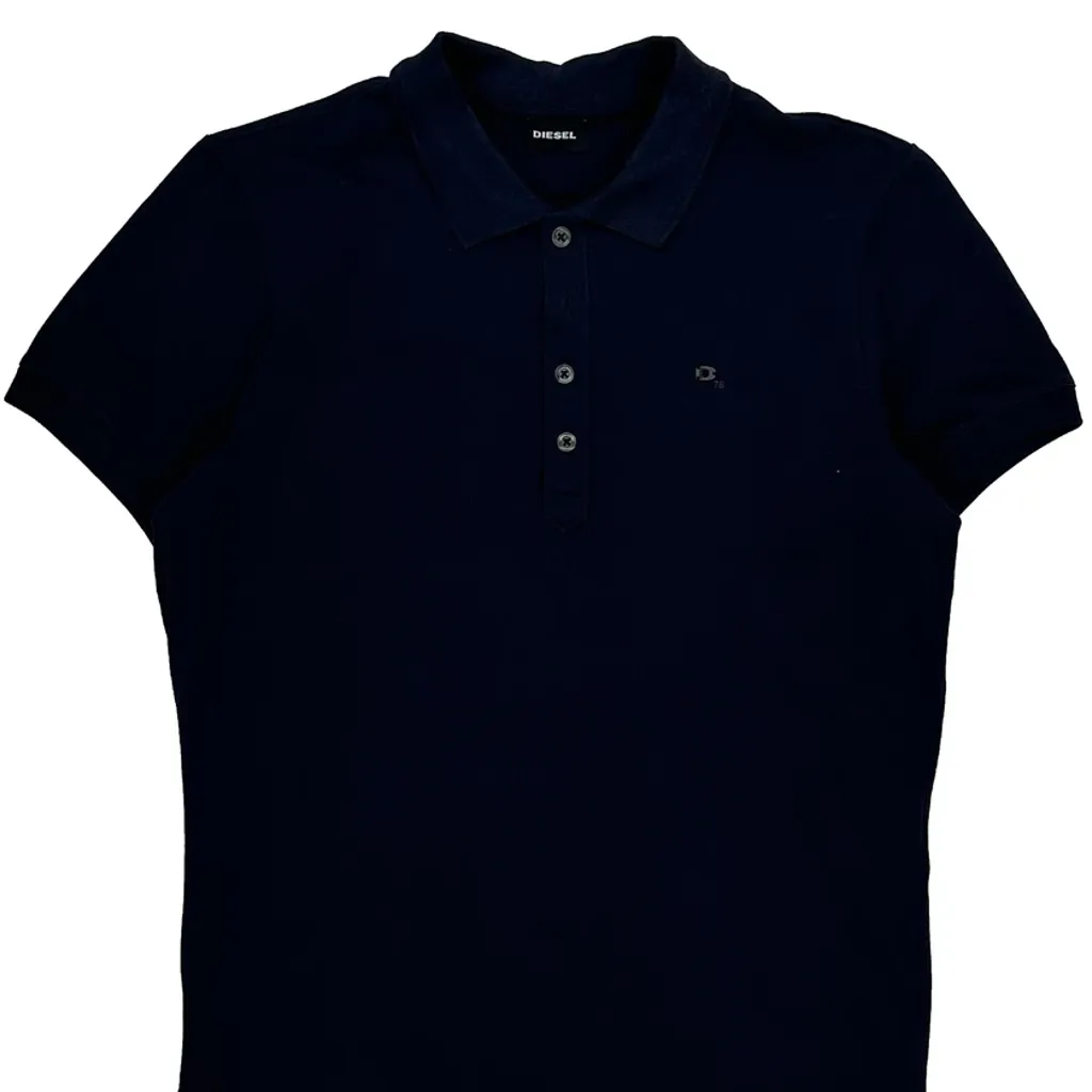 Diesel Polo Shirt - Small Navy Cotton - Image 6