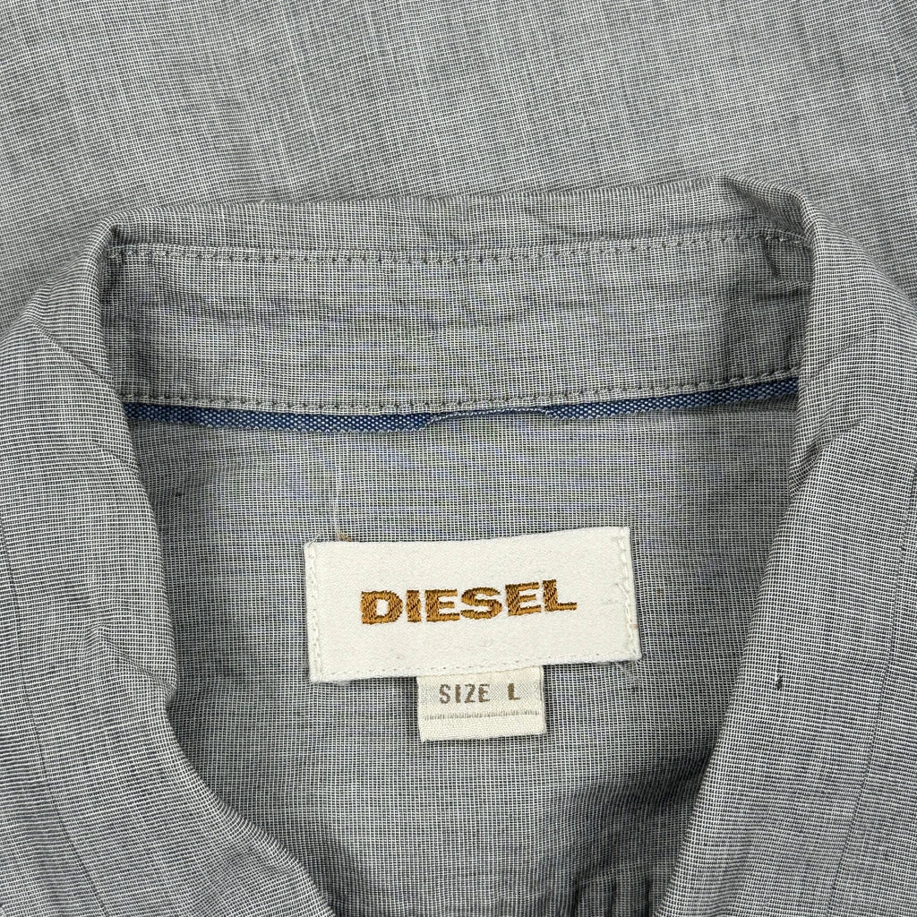 Diesel Shirt - Large Grey Cotton - Image 3