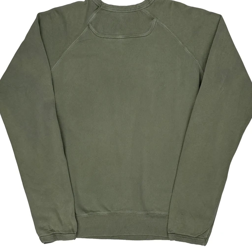 Diesel Spellout Raglan Sweatshirt - 2XL Green Cotton - Image 7
