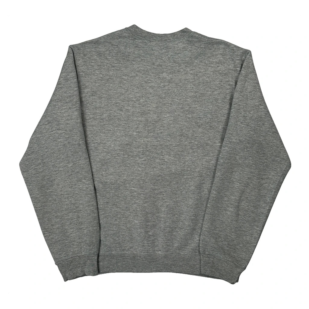Diesel Spellout Sweatshirt - Medium Grey Cotton - Image 2