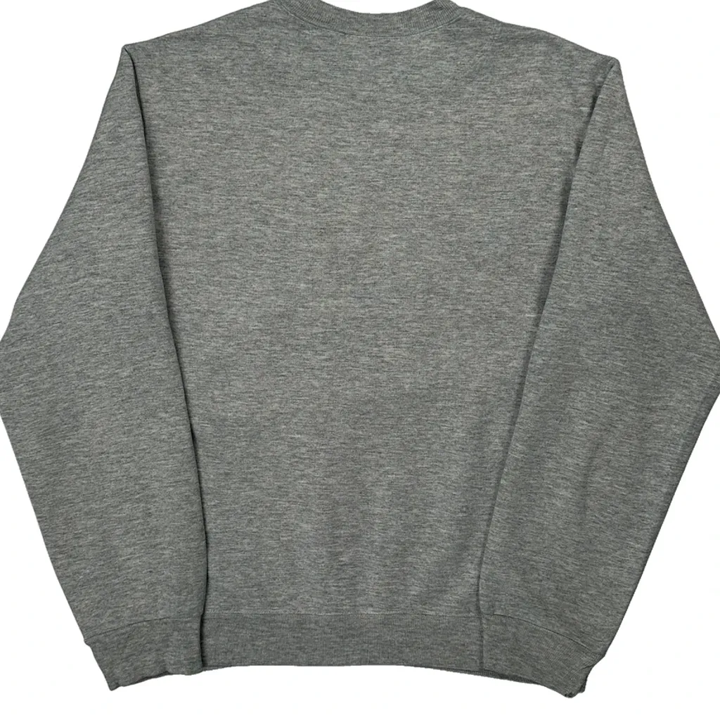 Diesel Spellout Sweatshirt - Medium Grey Cotton - Image 7