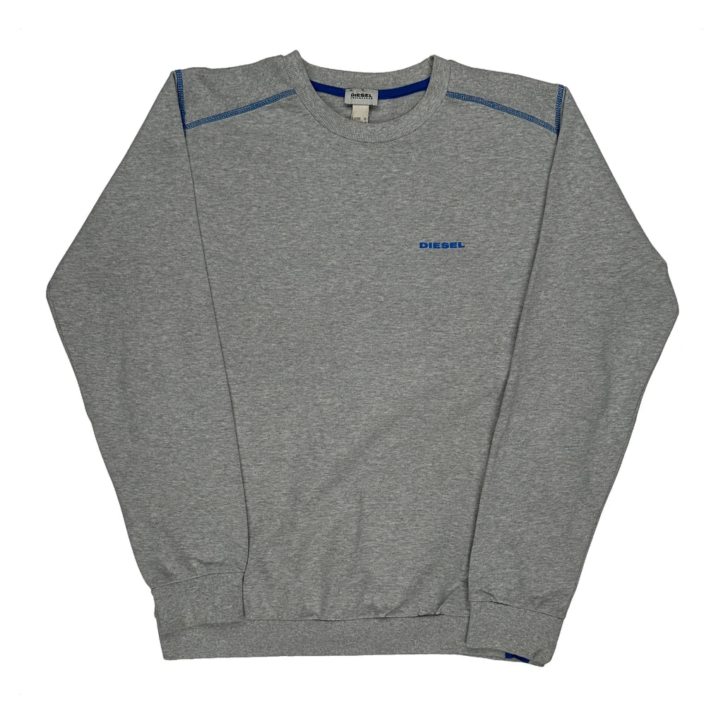 Diesel Sweatshirt - XL Grey Cotton
