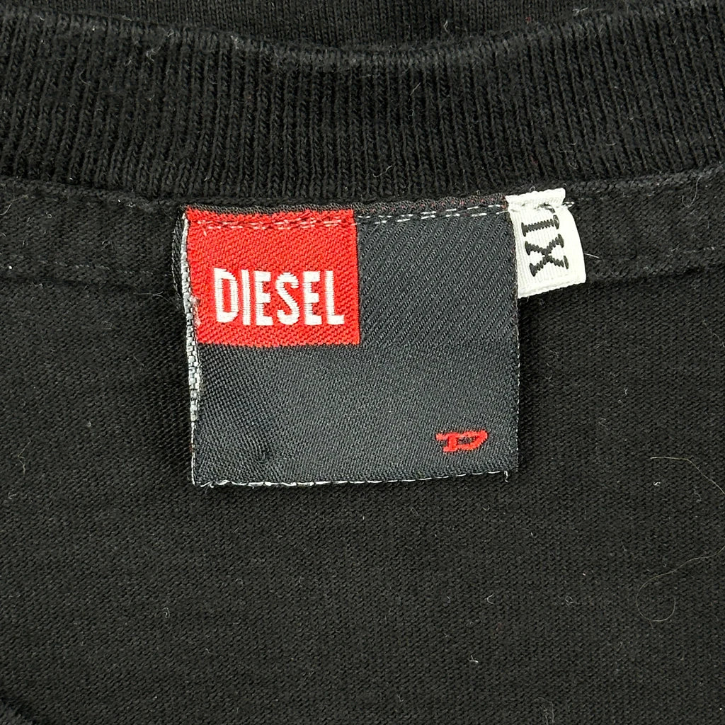 Diesel T-Shirt - XL Black Cotton - Image 3