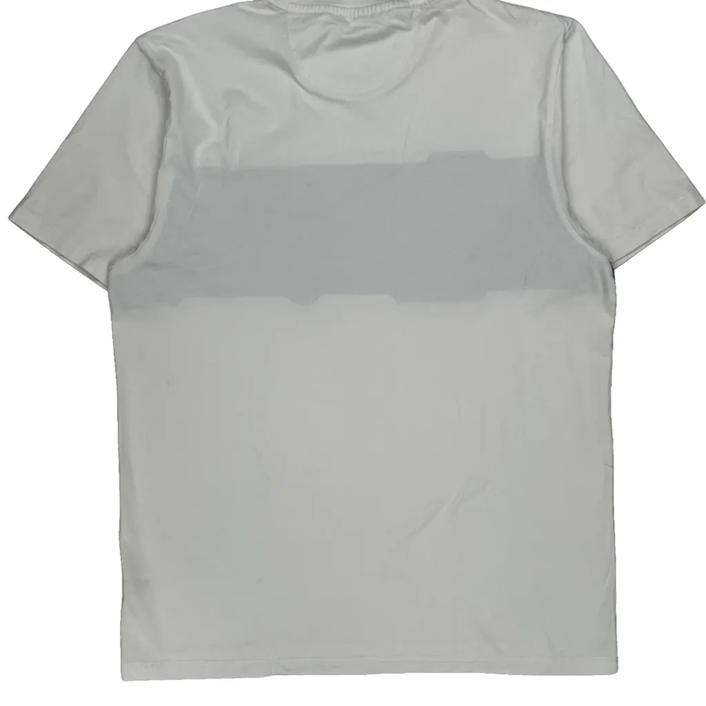 Diesel Striped T-Shirt - Medium White Cotton - Image 9