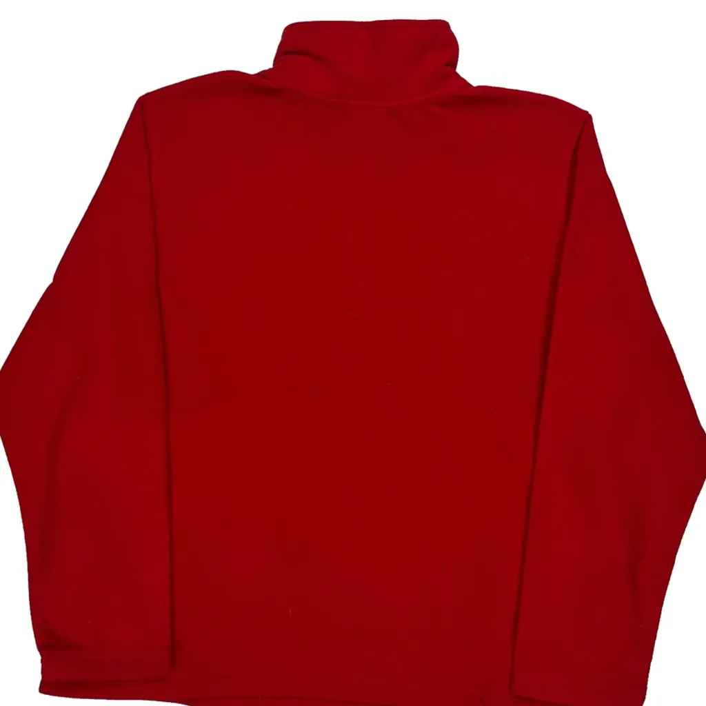 Disney 1/4 Zip - XL Red Polyester - Image 6
