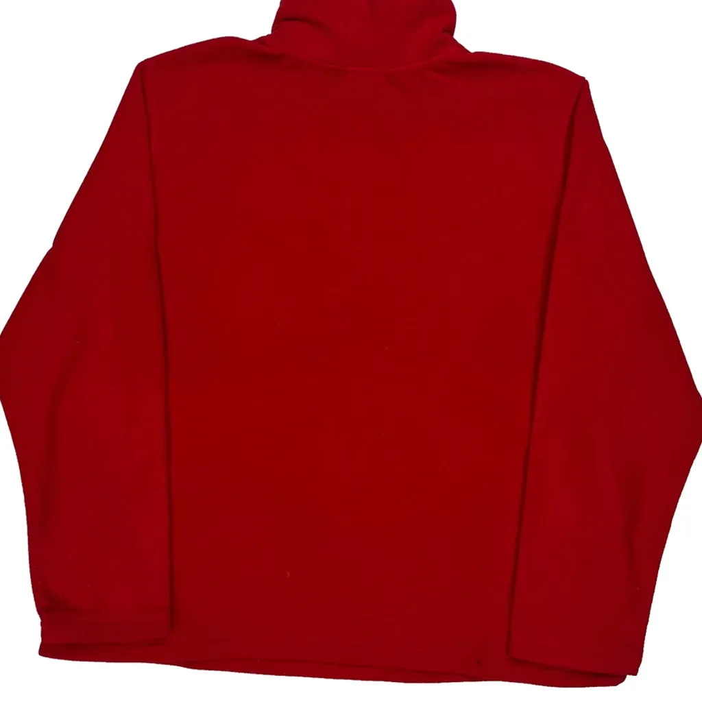 Disney 1/4 Zip - XL Red Polyester - Image 7