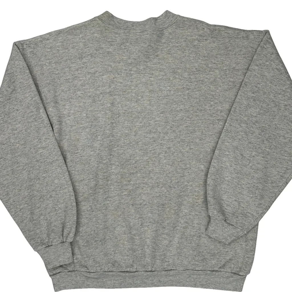 Disney Characters Tultex Cartoon Sweatshirt - Large Gray Cotton Blend - Image 7