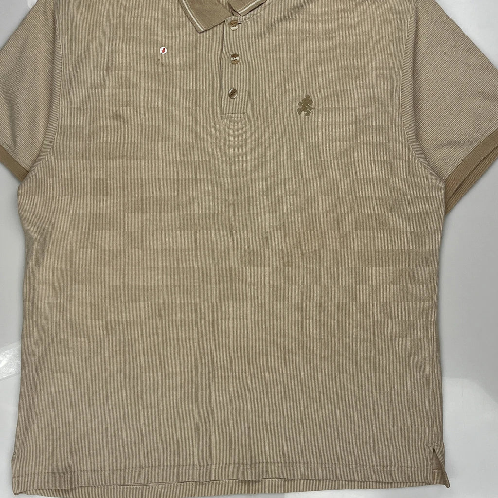 Disney Polo Shirt - XL Beige Cotton - Image 3