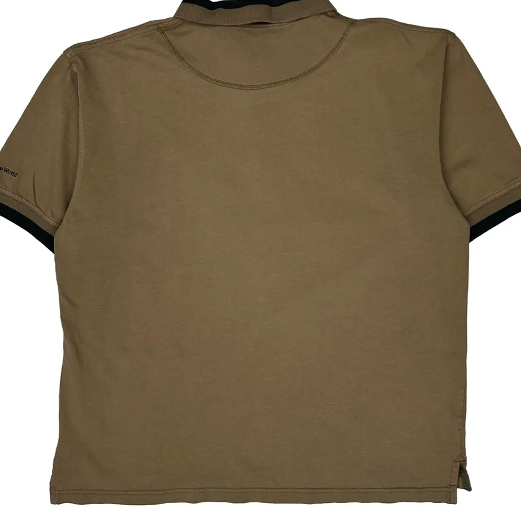 Disney Polo Shirt - Large Brown Cotton - Image 6