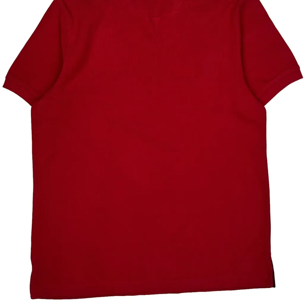 Disney Polo Shirt - Medium Red Cotton - Image 6