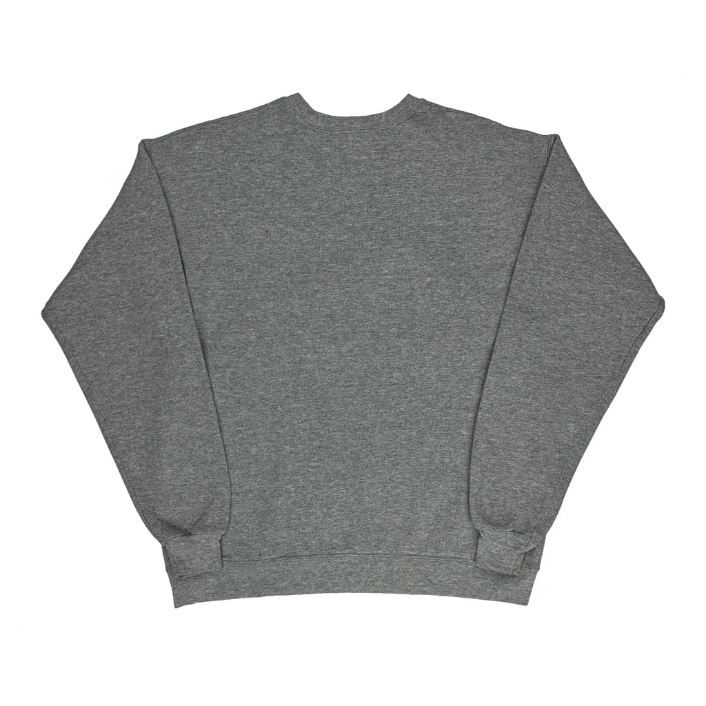 Disney Graphic Sweatshirt - Medium Grey Cotton Blend - Image 2