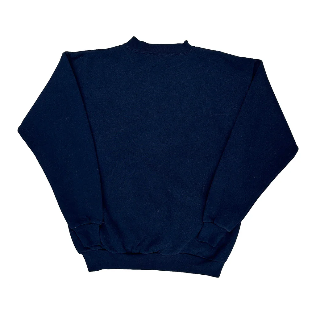 Disney Cartoon Sweatshirt - Medium Navy Cotton Blend - Image 2