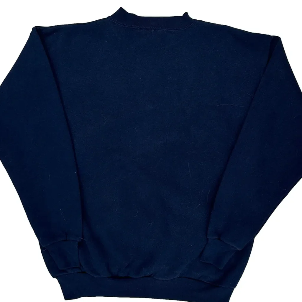 Disney Cartoon Sweatshirt - Medium Navy Cotton Blend - Image 6
