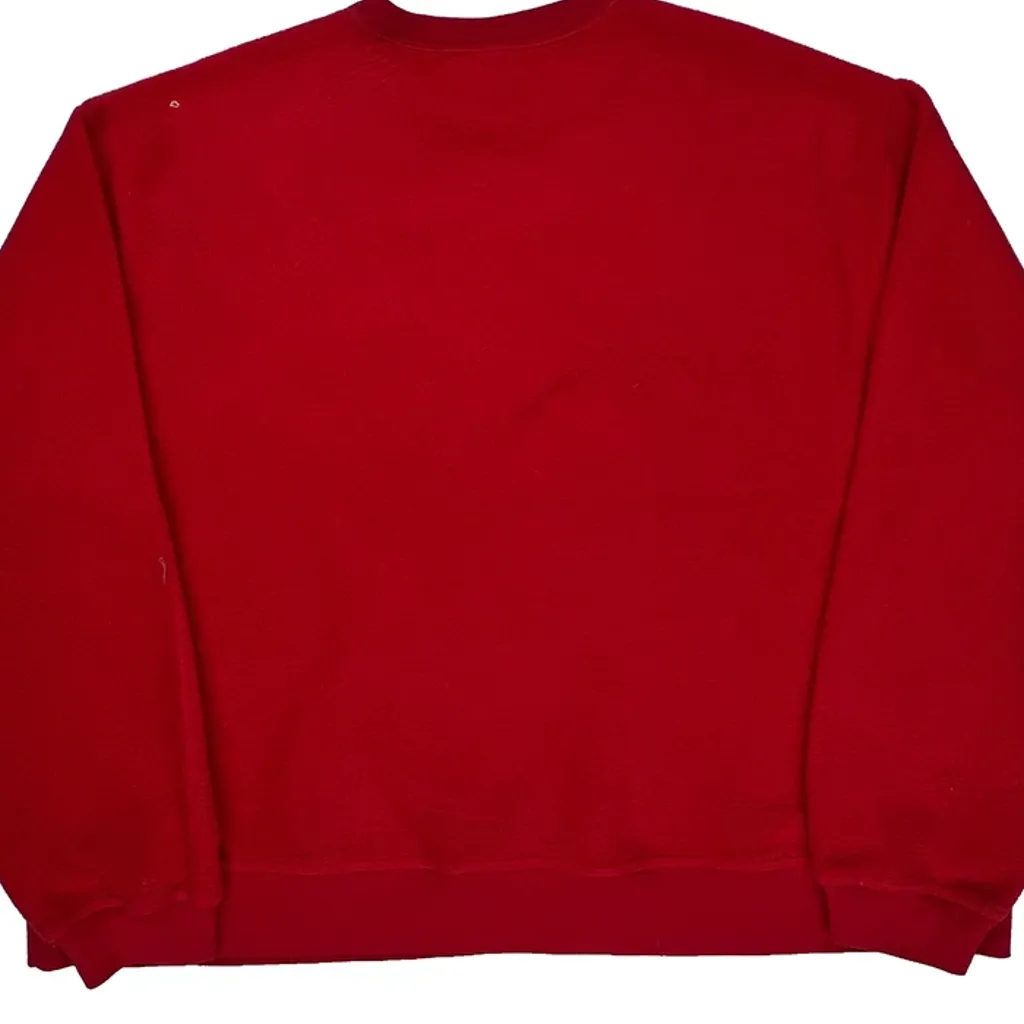 Disney Cartoon Sweatshirt - 2XL Red Cotton - Image 6