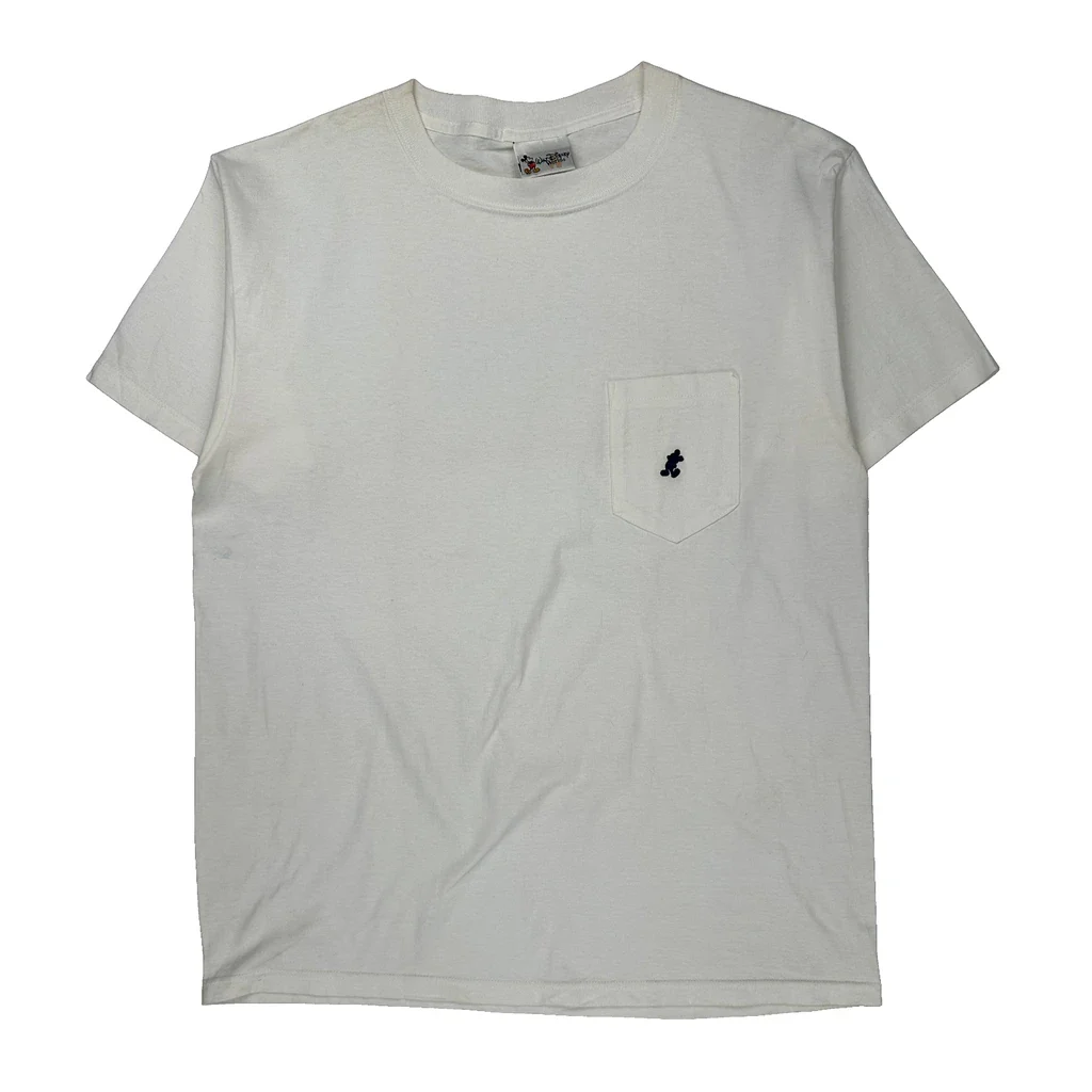 Disney T-Shirt - Large White Cotton