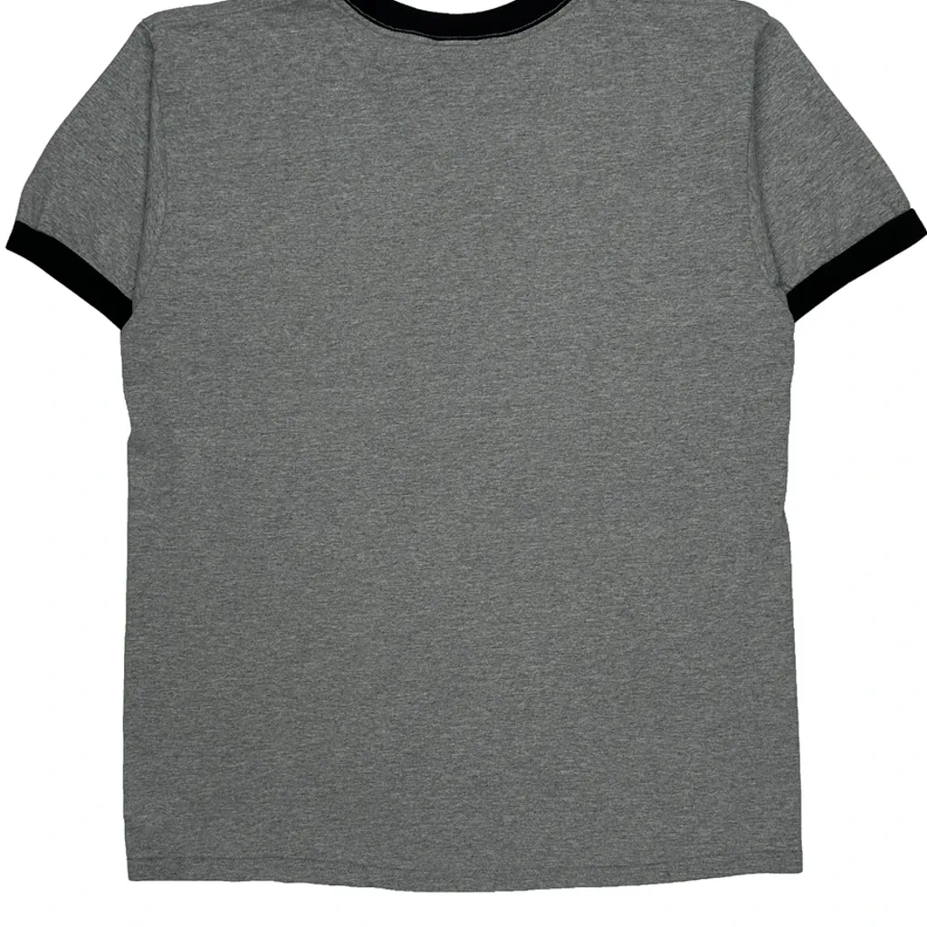 Disneyland Resort Disney Christmas Ringer T-Shirt - Large Grey Cotton Blend - Image 6