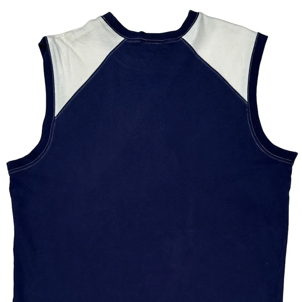 Disneyland Resort Disney Graphic Tank Top - XL Navy Cotton - Image 7