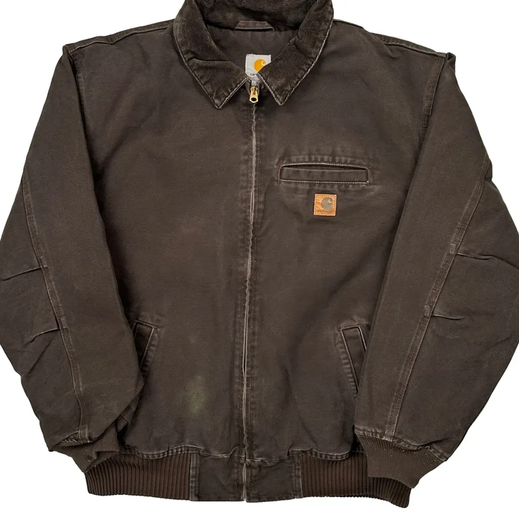 Dkb Carhartt Santa Fe Jacket - XL Brown Cotton - Image 4